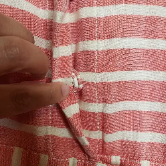 J Crew| Orange and cream striped boat dress - Picture 6 of 11